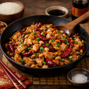 Курица гунбао (宫保鸡丁)
