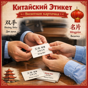 Китайский этикет: визитная карточка