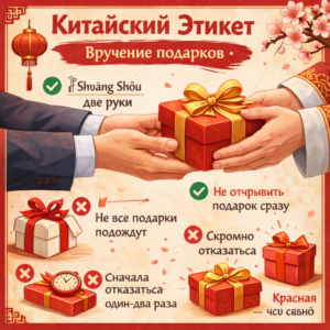 Китайский этикет: вручение подарков