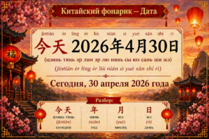 Китайский фонарик — Дата