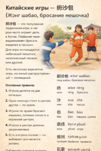 Жэнг шабао, бросание мешочка