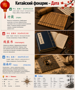 Китайский фонарик — Дата