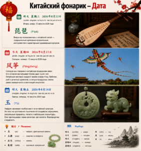 Китайский фонарик — Дата